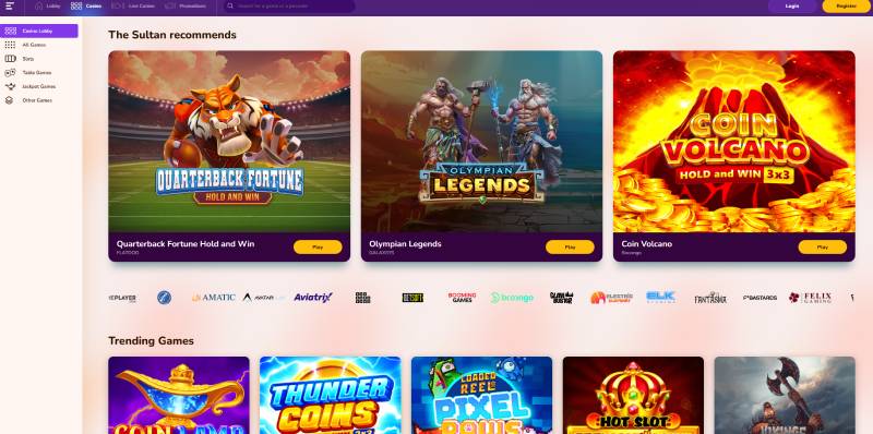 Registrar-se no WildSultan para jogar Hamster Mania