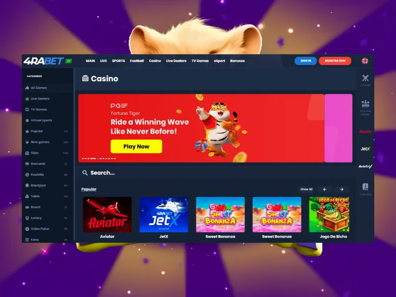 Informationen zum 4raBet Casino