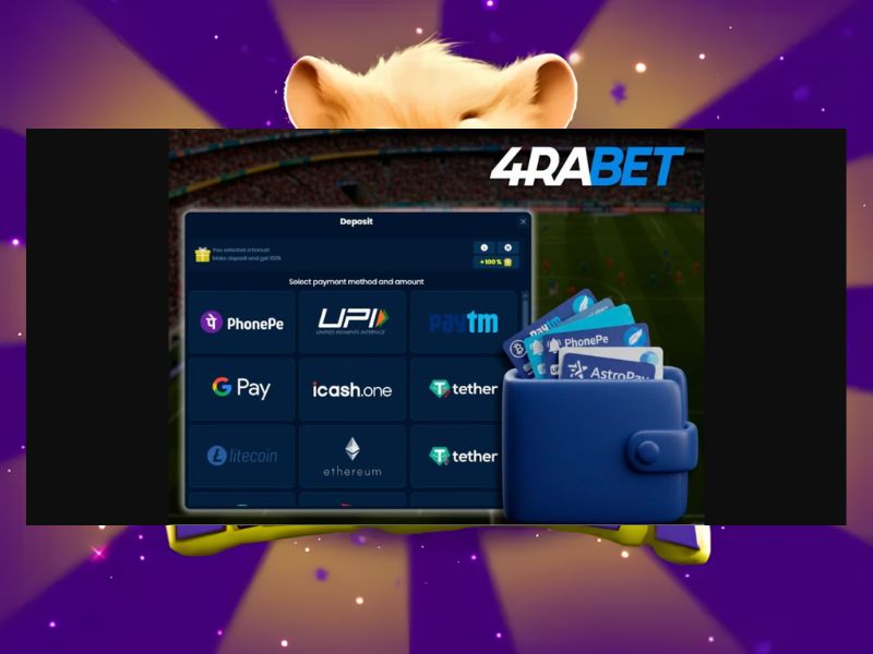 Guthaben aufladen für das Spiel Hamster Mania bei 4raBet