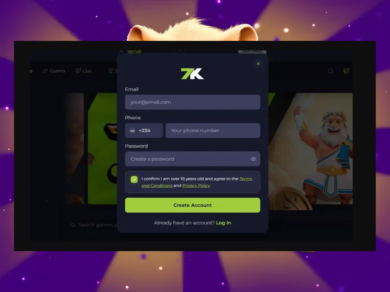 Начать играть в Hamster Mania в Bet7k