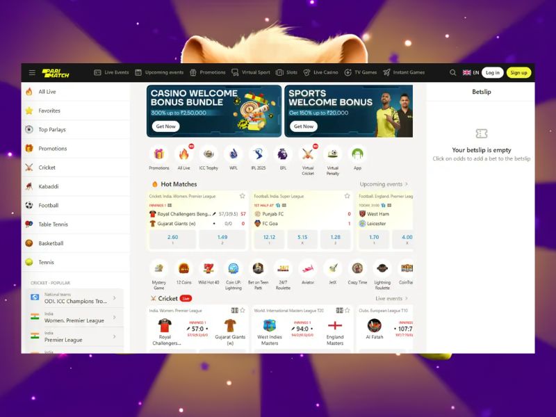 Information about Parimatch Casino