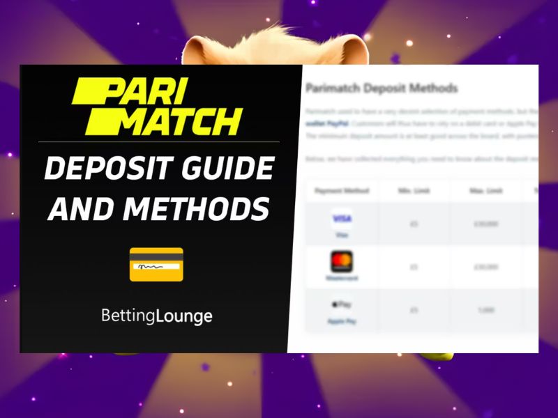 Deposit and withdraw funds at Parimatch